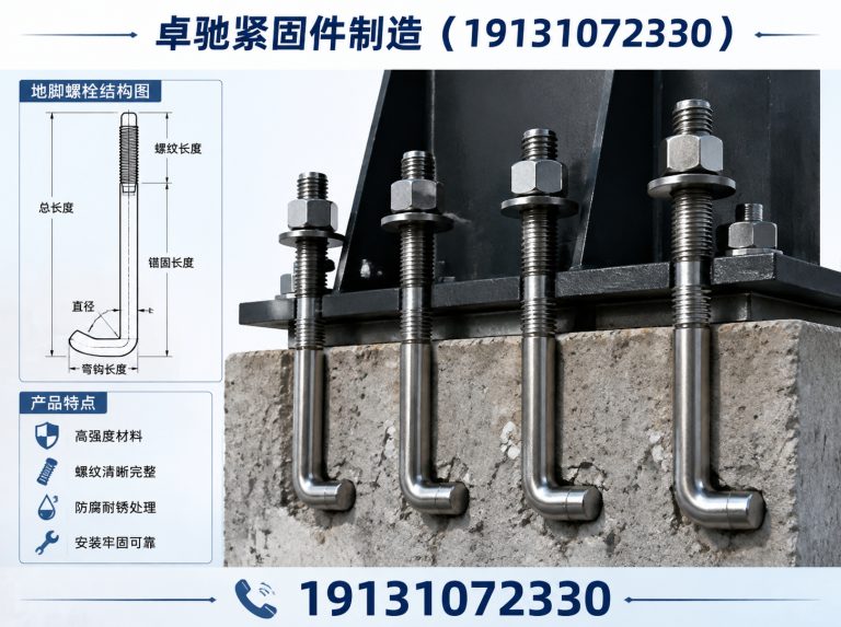 曲周县地脚螺栓展示图